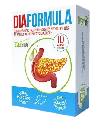 Diaformula — От диабета, купить онлайн в Украине