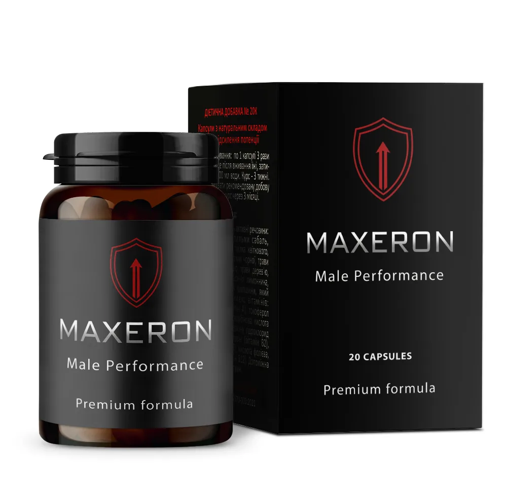 Maxeron — Для потенции, купить онлайн в Украине